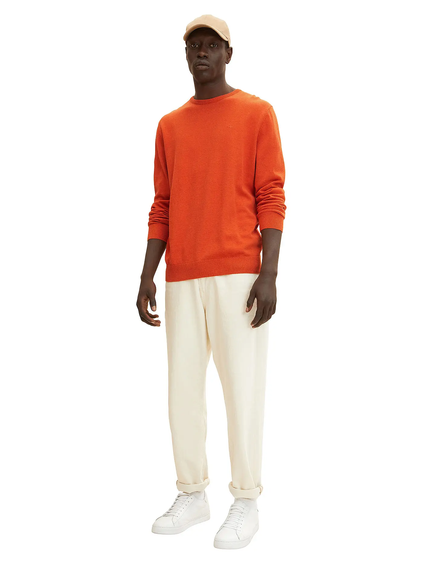 TOM TAILOR | Pullover | orange